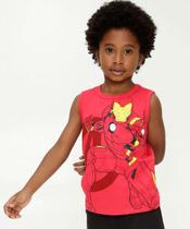 Regata Infantil Homem De Ferro Marvel Tam 4 a 10-62068