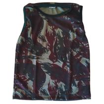 Regata Infantil Masculina Camuflada Dry