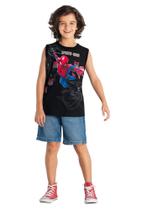 Regata Infantil Menino do Homem-Aranha Brandili