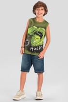 Regata infantil menino dos Vingadores Brandili Regata infantil menino dos Vingadores Brandili