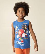 Regata Infantil Sonic Tam 4 a 10-62060