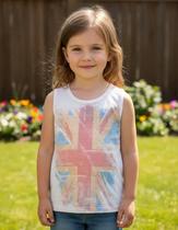 REGATA INFANTOJUVENIL EVASÊ EM MALHA FLAMÊ Nº4 AO 16 ABRANGE