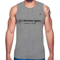Regata It's Monday again - Foca na Moda Regata It's Monday again - Foca na Moda