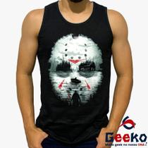 Regata Jason 100% Algodão Massacre da Serra Elétrica Camiseta Regata Geeko
