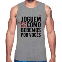 Regata Joguem por nós como bebemos por vocês - Foca na Moda