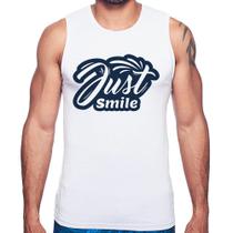 Regata Just Smile - Foca na Moda Regata Just Smile - Foca na Moda