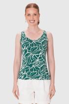 Regata Justa Feminina Estampa Digital em Viscose Stretch - Malwee Regata Justa Feminina Estampa Digital em Viscose Stretch - Malwee