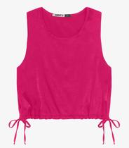 Regata Juvenil Feminina em Slub Acetinado Minty Rosa Regata Juvenil Feminina em Slub Acetinado Minty Rosa