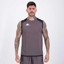 Regata Kappa Player Abriz Pro Seven Cinza Regata Kappa Player Abriz Pro Seven Cinza