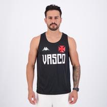 Regata Kappa Vasco Supporter Type Preta Regata Kappa Vasco Supporter Type Preta