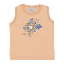 Regata Laranja Primeiros Passos Menino - 53351-1292