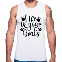 Regata Life Is Your Goals - Foca na Moda