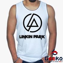 Regata Linkin Park 100% Algodão Rock Geeko Regata Linkin Park 100% Algodão Rock Geeko