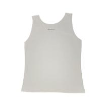 Regata listrada, basic+, em malha poliester com viscose e elastano, ref b973 na cor off white gg - Não Disponível Regata listrada, basic+, em malha poliester com viscose e elastano, ref b973 na cor off white gg - Não Disponível