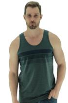 Regata Listrada Masculina Venere - Conforto e Estilo Casual Regata Listrada Masculina Venere - Conforto e Estilo Casual