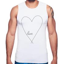 Regata Live Coração - Foca na Moda