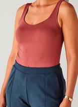 Regata LIZ 21888 Feminina Com Bojo e Costas 3S Viscose T. P/GG Regata LIZ 21888 Feminina Com Bojo e Costas 3S Viscose T. P/GG