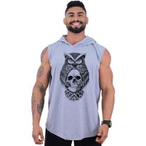 Regata Longline com Touca Masculina MXD Conceito Coruja da Caveira