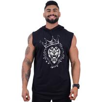 Regata Longline com Touca Masculina MXD Conceito Leão Rei