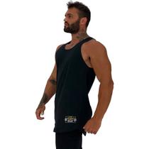 Regata Longline Estampa Lateral Masculina MXD Conceito Squat Repeat