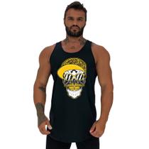 Regata Longline Estampada Masculina MXD Conceito Crazy Skull