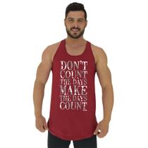 Regata Longline Estampada Masculina MXD Conceito Don't Count Regata Longline Estampada Masculina MXD Conceito Don't Count
