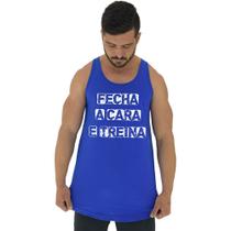 Regata Longline Estampada Masculina MXD Conceito Fecha a Cara e Treina Regata Longline Estampada Masculina MXD Conceito Fecha a Cara e Treina