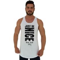 Regata Longline Estampada Masculina MXD Conceito Just Be Nice