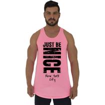 Regata Longline Estampada Masculina MXD Conceito Just Be Nice