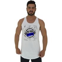 Regata Longline Estampada Masculina MXD Conceito No Pain No Gain Letreiro