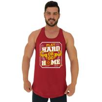 Regata Longline Estampada Masculina MXD Conceito Play Hard Regata Longline Estampada Masculina MXD Conceito Play Hard