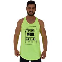 Regata Longline Estampada Masculina MXD Conceito Smile More