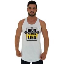 Regata Longline Estampada Masculina MXD Conceito The Iron Never Lies