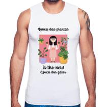 Regata Louca das plantas is the new louca dos gatos - Foca na Moda Regata Louca das plantas is the new louca dos gatos - Foca na Moda