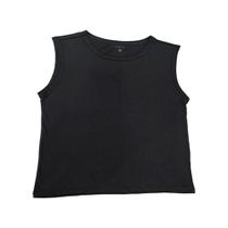 Regata machao basic+ em malha algodao preta gg Regata machao basic+ em malha algodao preta gg