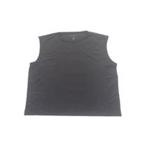 Regata machão em tecido poliester, cor cinza, marca basic+ tamanho g Regata machão em tecido poliester, cor cinza, marca basic+ tamanho g