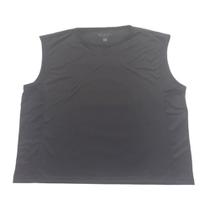 Regata machão em tecido poliester, cor cinza, marca basic+ tamanho p Regata machão em tecido poliester, cor cinza, marca basic+ tamanho p