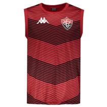 Regata Machão Kappa Vitória Treino Jogador Regata Machão Kappa Vitória Treino Jogador