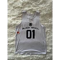 Regata Machão Long Line Black Skull Regata Machão Long Line Black Skull