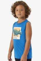 Regata Machao Meia Malha Estampa Dino Rovi Kids
