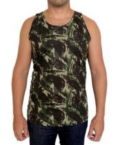 Regata malha pp camuflada