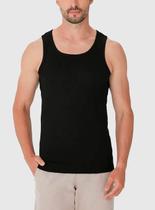 Regata Malwee 1000124200 Masculina Ribana Canelada T. P/XGG