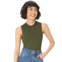 Regata malwee canelada feminino ref: mal1000133622