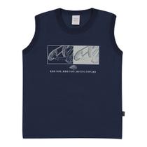 Regata Marinho Infantil Pulla Bulla Menino - 53450-58 Regata Marinho Infantil Pulla Bulla Menino - 53450-58