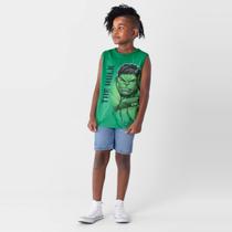 Regata Marvel Avengers infantil menino Brandili