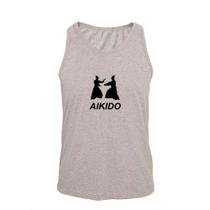Regata Masculina Algodão Aikido 2 Estampada Verão Moderna