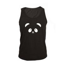 Regata Masculina Algodão Panda 2 Estampada Verão Moderna