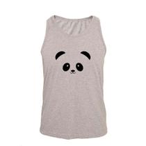 Regata Masculina Algodão Panda 2 Estampada Verão Moderna