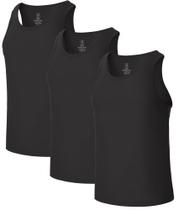 Regata Masculina BAMBOO COOL com Tecnologia Antissuor Pacote com 3 Unidades