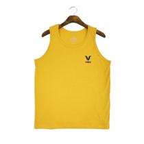 Regata Masculina Básica Logo Elements Amarela